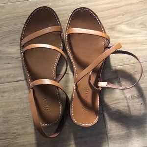 The boardwalk anklet-strap sandal